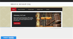 Desktop Screenshot of mcgrawlaw.info