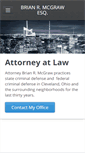 Mobile Screenshot of mcgrawlaw.info